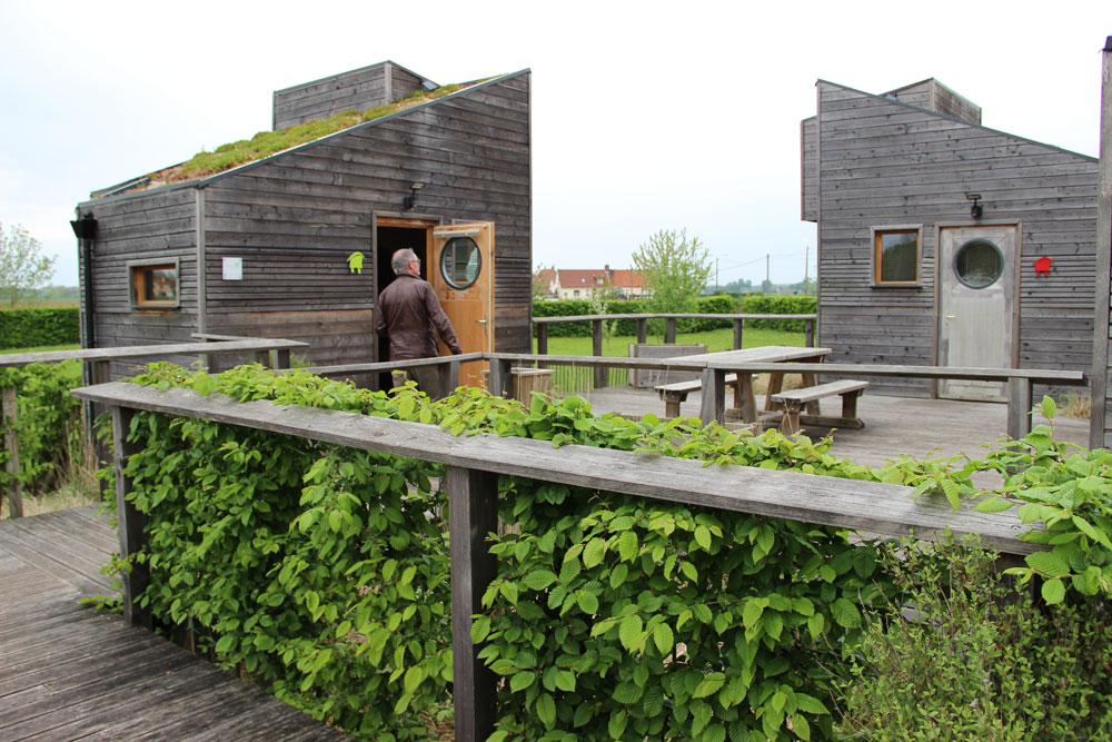 Ecolodge ongebruikelijke accommodatie noorden